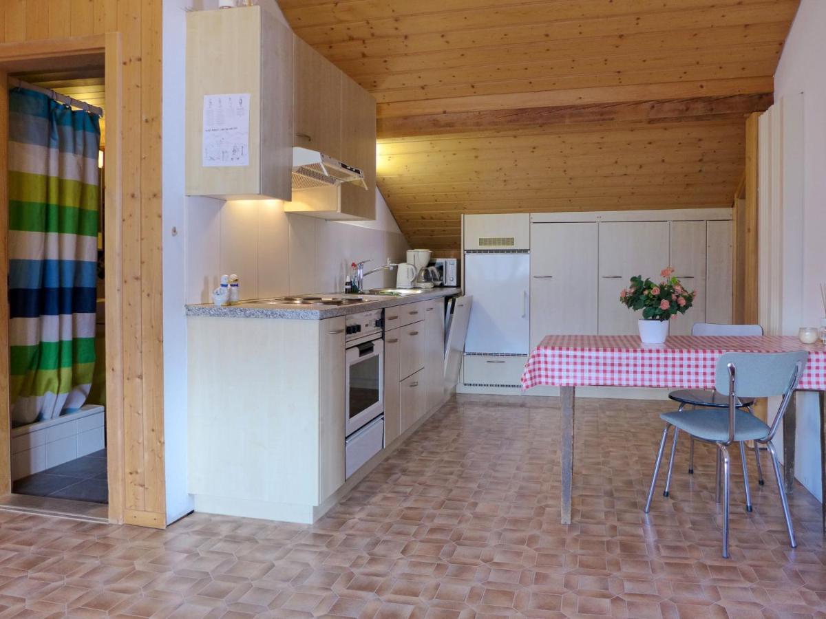Apartment Grossen Frutigen Exterior foto